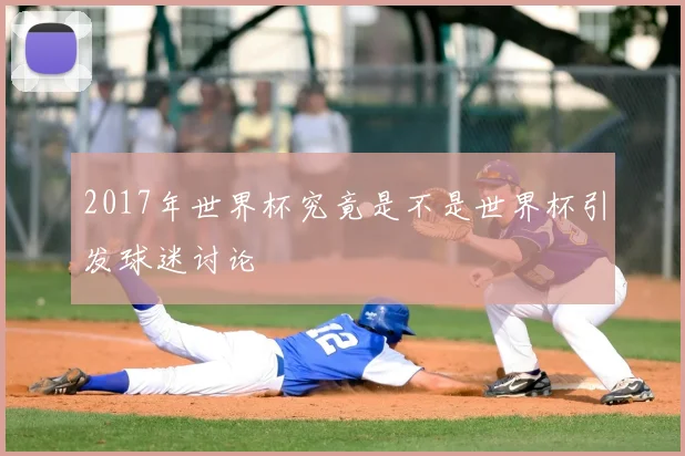 2017年世界杯究竟是不是世界杯引发球迷讨论